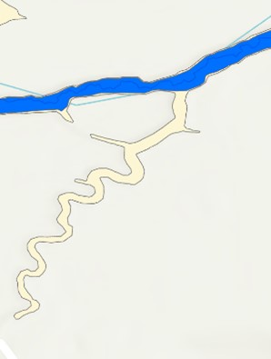 Sample of a channel bank and floodplain layer